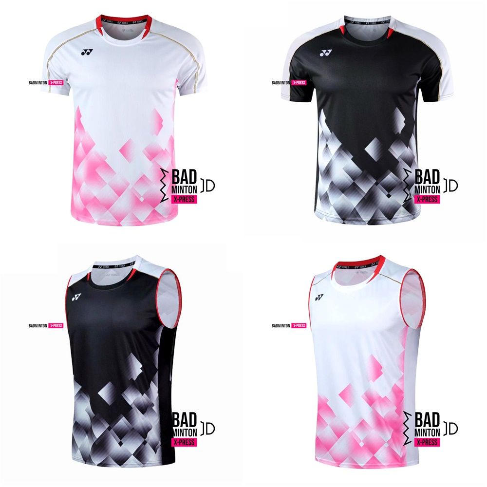 เสื้อแบดมินตัน แขนสั้น/แขนกุด ทีมชาติญี่ปุ่น ปี 2019 [มีสินค้าพร้อมส่งจากคลังสินค้าในไทย มีเก็บเงินปลายทาง]