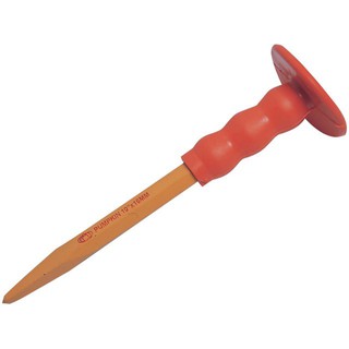 สกัดปากแหลม หุ้มยาง PUMPKIN 10 นิ้ว  10" SHARP RBB PUMPKIN CONCRETE CHISEL