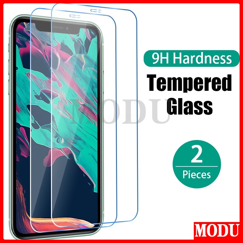 Modu กระจกนิรภัยกันรอยหน้าจอ 9H HD สีขาว สําหรับ Huawei Y7A Y9A Y6P Y7P Y8P Y9 Y7 Y6 Y6S Y9S Pro Pri