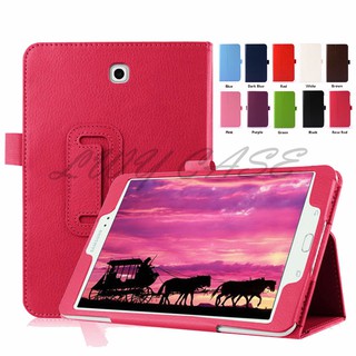 เคสสำหรับเคสหนัง Pu แบบพับได้สําหรับ Samsung Galaxy Tab S2 8.0 T710