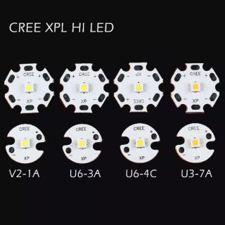 หลอดไฟฉาย Cree XPL Hi ฐานทองแดงdtp 20mm 16mm