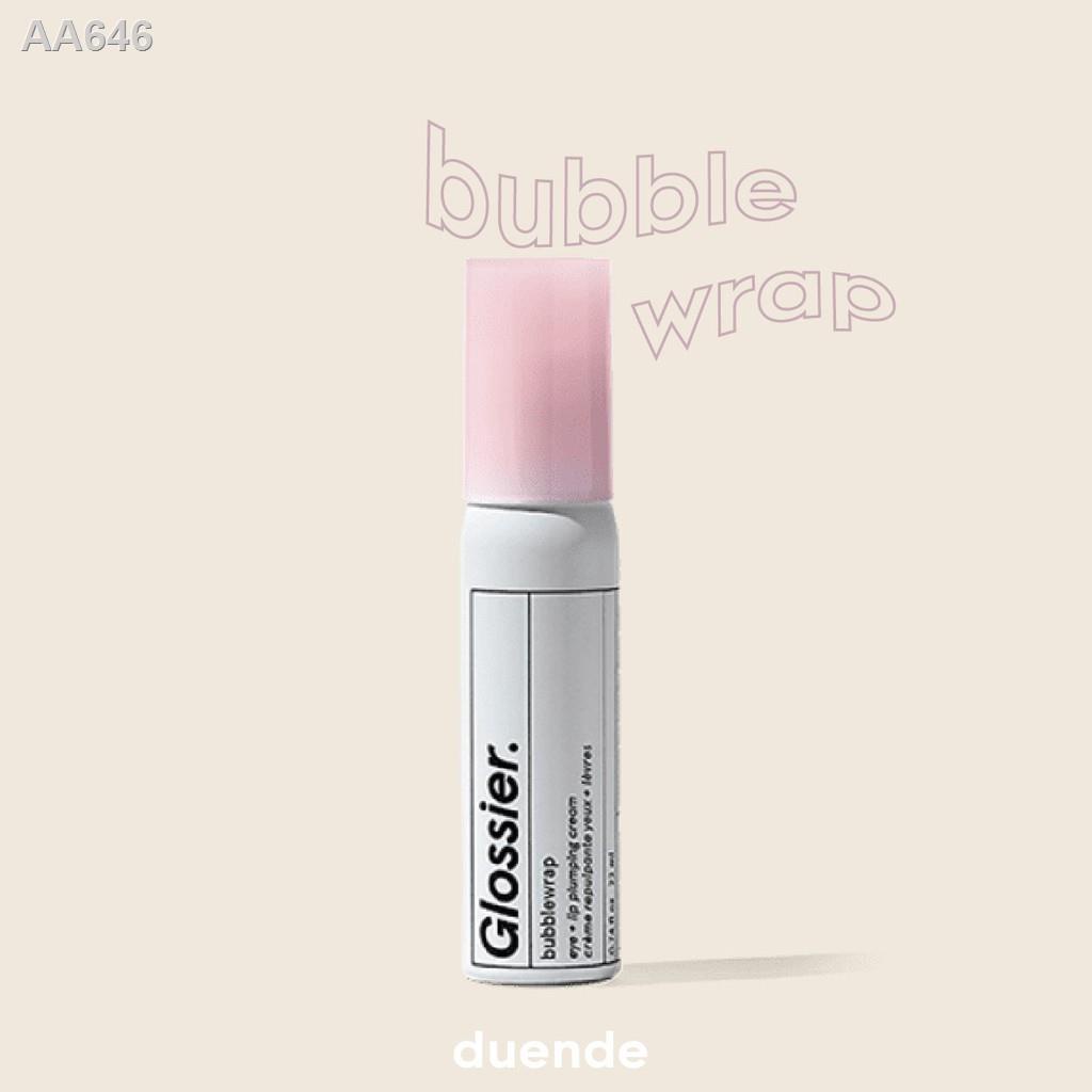 ♂Glossier Bubblewrap eye + lip plumping cream พร้อมส่ง Shopee Thailand