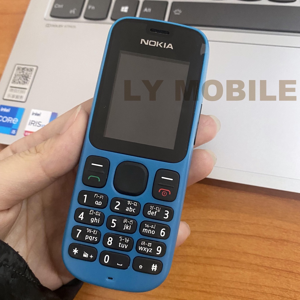 ของแท้ โทรศัพท์มือถือ รุ่น Nokia 101 GSM โทรศัพท์มือถือการ์ดคู่ ใช้งานง่าย แบบปุ่มกด สุดคุ้ม