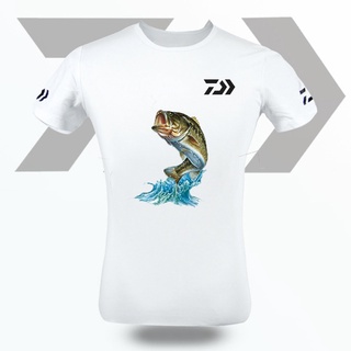 Daiwa เสื้อตกปลา ระบายอากาศ รังสียูวี แห้งเร็ว ไซซ์ Xs 5XLS-5XL