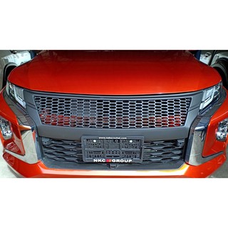 กระจังหน้า Mitsubishi Triton 2019 2020 ตะข่ายรังผึ้ง AS