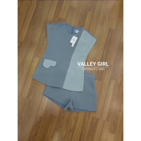 งานป้าย Valley girls สีฟ้า งานใหม่ ป้ายห้อย