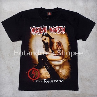 เสื้อวงสีดำ MARILYNMANSON TDM 0599 Hotandrock