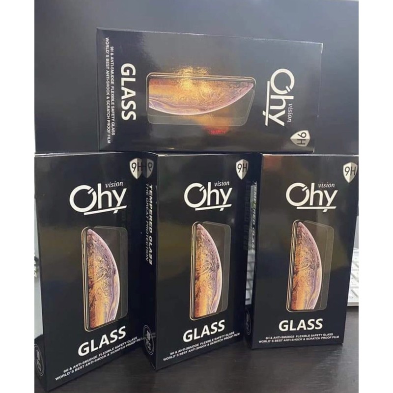 (10ชิ้น) ฟิล์มกระจกใส For Samsung A6 A6s A6Plus A7 A71 A72 A710 A7-2017 A7-2018  A8-2018 A8Plus A9 A