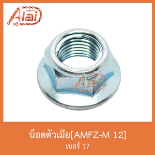 AMFZ-M 12 น็อตตัวเมีย เบอร์ 17 ( 1 ถุงมี 20 ตัว)