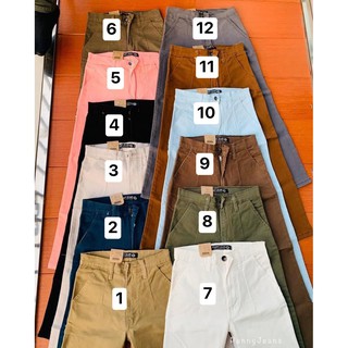 [Code:L9E6B ลด25.-]  Punny jeans 🌸 กางเกงยีนส์เอวสูง ทรงบอยผ้ายืดมี 12 เฉดสี