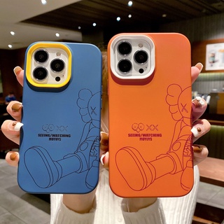 เคสโทรศัพท์มือถือ ลาย Sesame Street KAWS Three-in-One สําหรับ for iPhone13Pro for iPhone12Pro 7p for iPhone11 for iPhone13Promax 12Promax for iPhone12