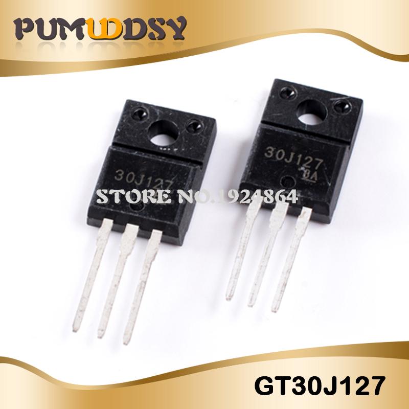 ไอซี GT30J127 30J127 TO220 TO-220 ใหม่ ของแท้ ส่งฟรี 10 ชิ้น