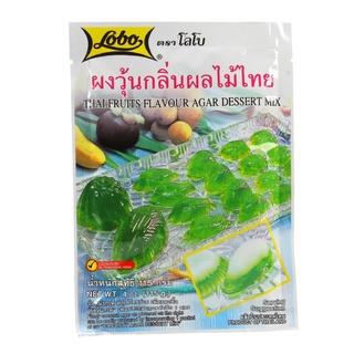 โลโบ ผงวุ้น กลิ่นผลไม้ไทย 115 กรัม (8850030118259)