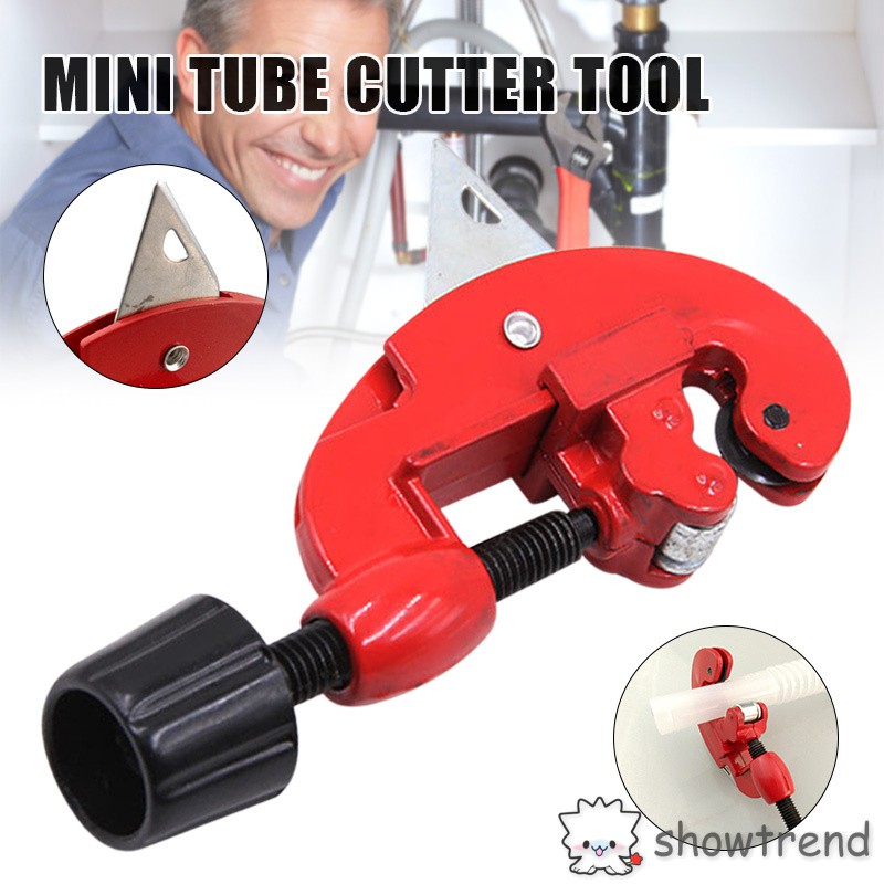 Portable Mini Tube Cutter Tool Brake Pipe Cut Copper Brass Pipes 328mm
