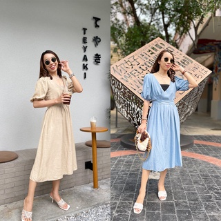 Ladyiconz - Linen Dress เดรสลินิน