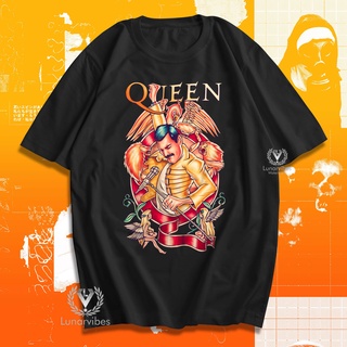 เสื้อยืด พิมพ์ลายวงร็อคฮาร์ดคอร์ Queen Concert A356 สําหรับผู้ชาย