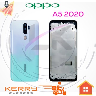 Boby OPPO A5 2020อะไหล่บอดี้ เคสกลางพร้อมฝาหลัง Body For OPPO A5 2020