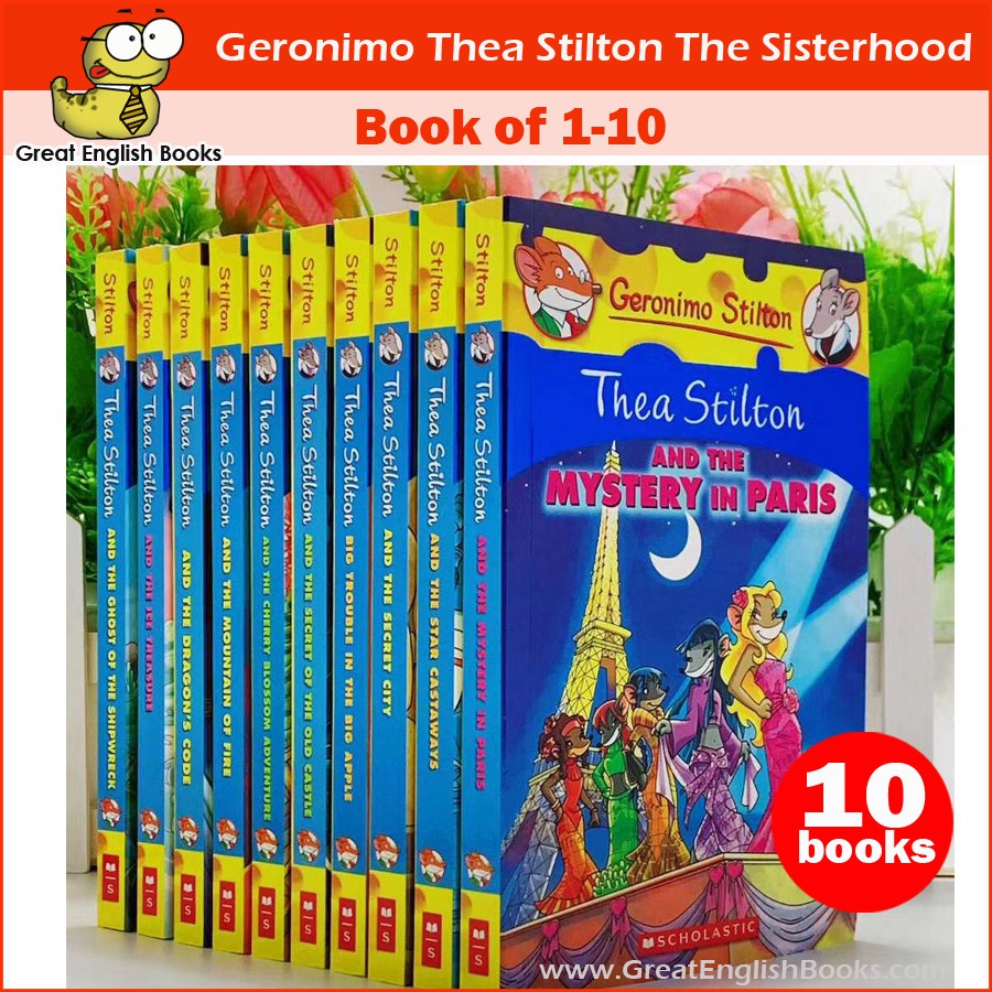 (ชุด1-10,11-20) ชุดหนังสือ Geronimo Thea Stilton The Sisterhood Book of 1-10 /11-20 หนังสือเด็ก