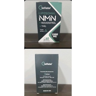 ของแท้ GLORIFIKATION NMN 60 TABS TRIPLE ACTION RESVERATROL + TMG LIPOSOMAL