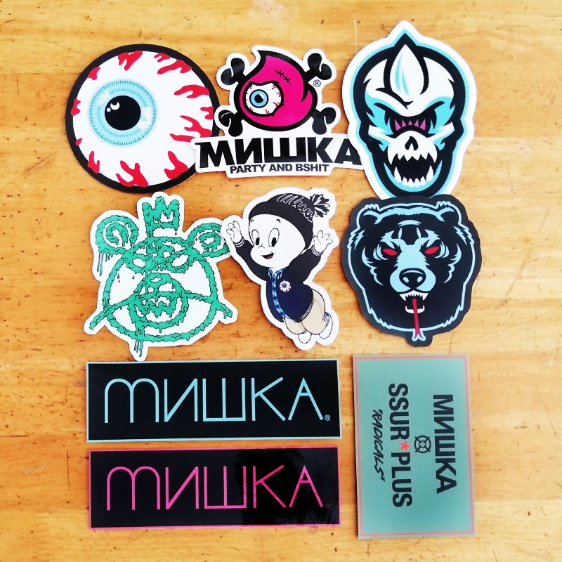 MISHKA สติ๊กเกอร์ไวนิล 3M เคลือบ