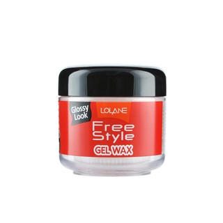 แว็กซ์สำหรับจัดแต่งทรงผม โลแลน ฟรีสไตล์ เจล แวกซ์ / LOLANE FREESTYLE GEL WAX ปริมาณสุทธิ 60 กรัม