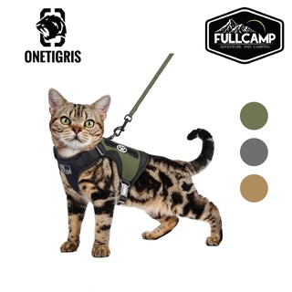 Onetigris CLAW ENFORCEMENT Tactical Cat Harness เสื้อรัดอกแมว ชุดรัดอกแมว สายรัดอกแมว สุนัขพันธ์เล็ก พร้อมสายจูง สัตว์เล