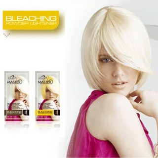 ผงฟอกสีผม ผงกัดสีผม Dcash Master Bleaching Powder Lightene ปริมาณ 15g. มี 2สี