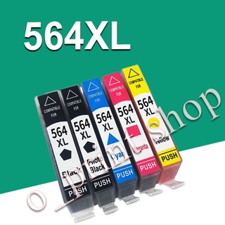 HP 564 หมึก HP564 HP564XL สีดำ HP 564XL HP 564 XL ตลับหมึกสำหรับ HP  7510 5515 7515 5520 6520 7520 5510 6510