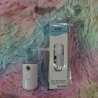 💕 Nano Mist Sprayer 💕 เครื่องพ่นไอน้ำนาโน แบบพกพา พ่นหน้า เครื่องพ่นสเปรย์ความชื้นนาโน ขนาด 30 ml เครื่องพ่นละอองน้ำ