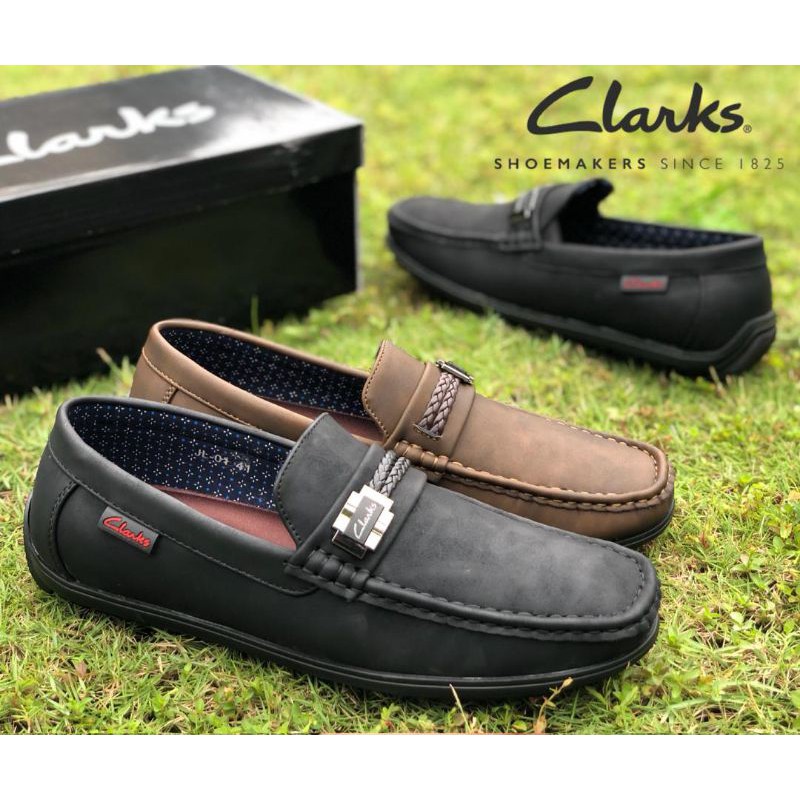 New Clarks Mens Loafer / Sampan Loafer Gempak Bergaya/ Slippers Men Shoes