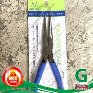 คีมปากแหลม ซึโนดะ TIGER TOOLS TSUNODA (**ทนมาก ของแท้ 100% JAPAN) ขนาด 8นิ้ว RP-200 (30) (Long Nose Pliers 200mm)