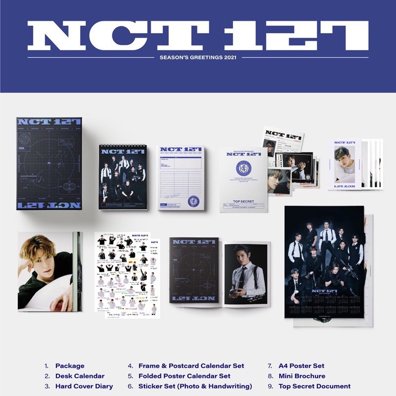 *พร้อมส่ง*Season's Greeting NCT127 2021
