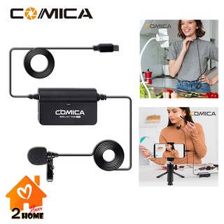 ไมโครโฟน COMICA CVM-SIG.LAV V05 Multi-functional SINGLE Lavalier Microphone USB Type-C For Smartphone &amp; Camera