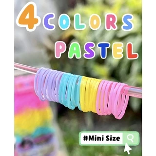 Uniband หนังยางรัดผม ไม่กินผม ไม่ดีดขาดง่าย TPU Mini Size : Pastel