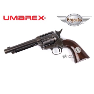 UMAREX LEGENDS WESTURN COWBOY BLACK CO2 REVOLVER ลูกโม่คาวบอย สีดำ แถมอุปกรณ์พร้อมเล่นครบชุด,บีบีกันอัดแก๊ส,ของเล่น