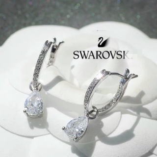 🔥สินค้าพร้อมส่ง🔥Swarovsk ใหม่ ต่างหู  Swarovsk ของแท้ของแท้ 100%单钻耳环