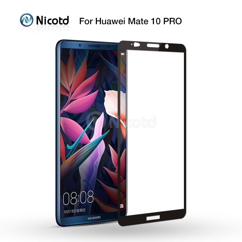 Huawei Mate 10 Pro 3D กระจกนิรภัย แบบเต็มจอ ป้องกันหน้าจอ