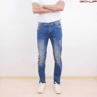 Mens jeans กางเกงยีนส์ผู้ชาย ยีนส์ผ้ายืด!!!(เป้ากระดุม) รุ่น8177013