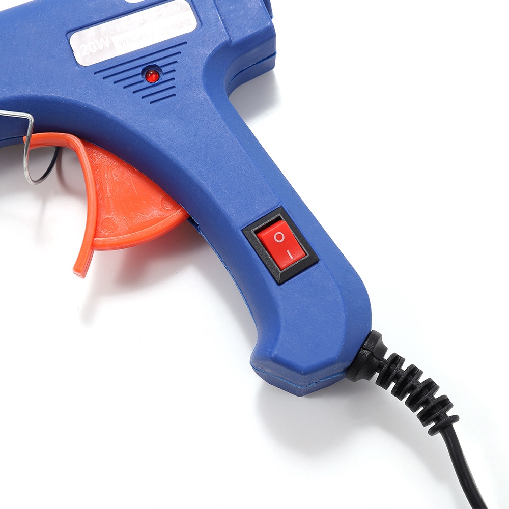 St.kunkka 1 ชิ้น 20 วัตต์ Hot Melt กาวปืนกาว Stick Mini ปืน Thermo ไฟฟ้าอุณหภูมิความร้อนเครื่องมือสําหรับ DIY หัตถกรรมเครื่องประดับทํา - รูปที่ 3