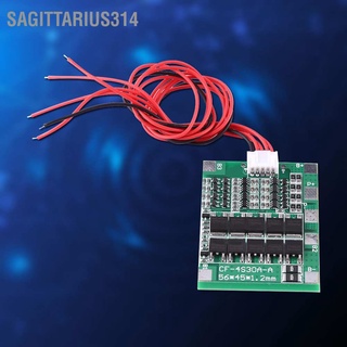 Sagittarius314 4S 30A 14.8V Li Ion บอร์ดแบตเตอรี่ลิเธียม 18650 Pcb พร้อมสายไฟ