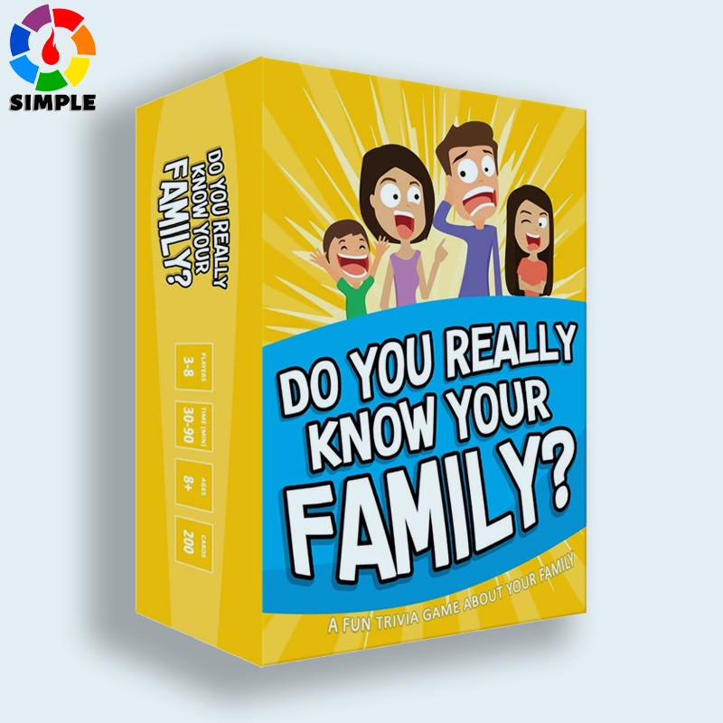 Do You Really Know Your Family? คุณรู้จักครอบครัวของคุณจริง ๆ ไหม? เกมสนุกกับครอบครัว เต็มไปด้วยบทสนทนา ผู้เริ่มต้น และความท้าทาย