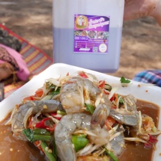 แซ่บอินเตอร์ ปลาร้าส้มตำสูตรโหน่งนัวส์ แกลอน 1 กิโล