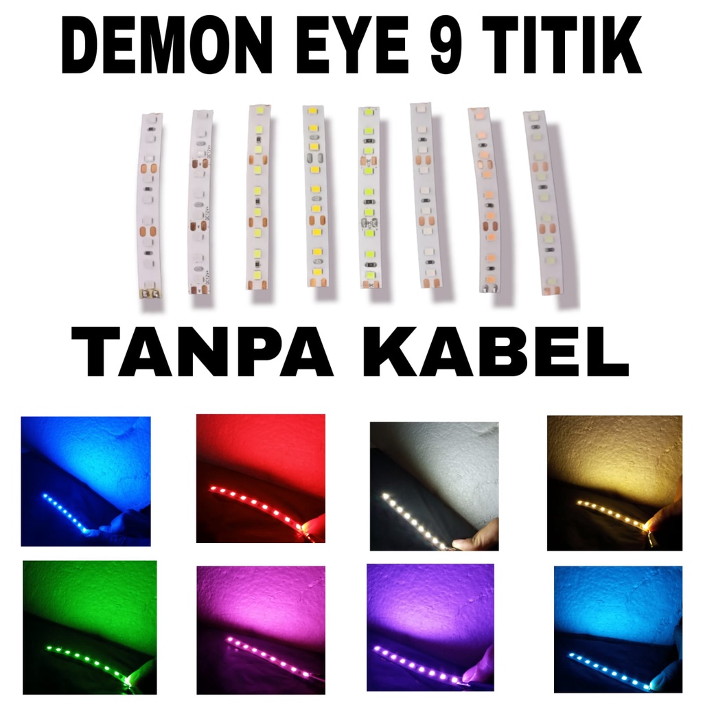 MATA DEVIL EYES DEMON 9 EYES โคมไฟสําหรับรถจักรยานยนต์ทั้งหมด