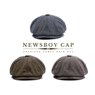 หมวกทรง "นิวส์บอย" (Newsboy Cap) อีกหนึ่งคอลเลคชั่นที่อยากให้คุณลอง กลิ่นอายแบบย้อนยุค คลาสสิคสไตล์