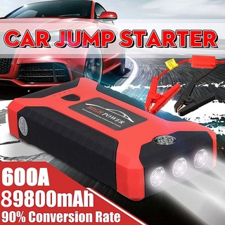 ธนาคารพลังงานรถยนต์，เครื่องจั๊มสตาร์ทฉุกเฉินรถ Jump Starter 99800mAh 12V รถ Jump Starter แบบพกพา USB Power Bank Battery