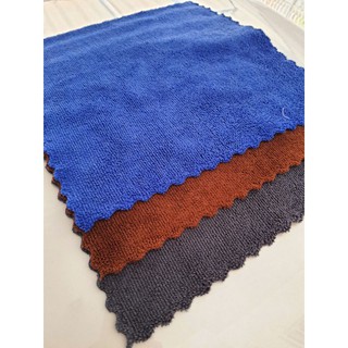 ผ้าไมโครไฟเบอร์ ไร้ขอบ ขนาด30×30cm  หนา 320g