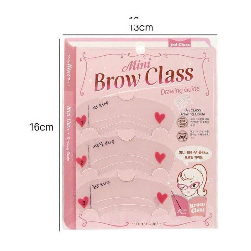 EYEBROW TEMPERED CARD - EASY TO TRY