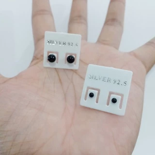 ต่างหูเงินแท้ Pin Earrings 92.5% (หมุด)