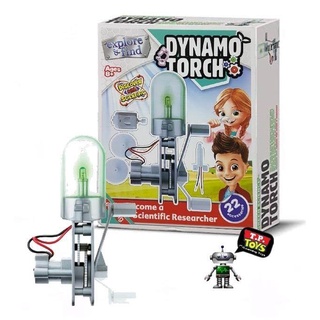 T.P. TOYS DINAMO TORCH วิทยาศาสตร์แสนสนุก ไฟฉายไดนาโม การทดลองผลิตไฟฉาย