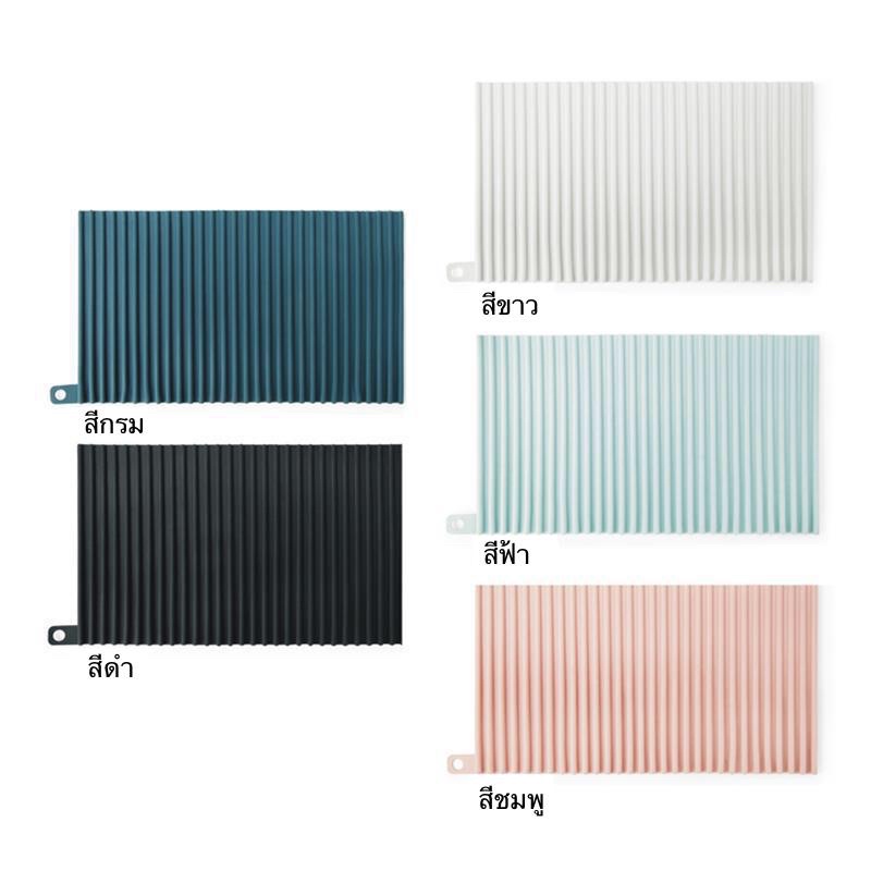 [พร้อมส่ง] แผ่นยางวางแก้ว ใช้เป็นบาร์แมท หรือวางจานได้ ทนความร้อนได้ ใช้เป็นที่จับของร้อนได้ อเนคประสงค์สุดๆ - รูปที่ 4